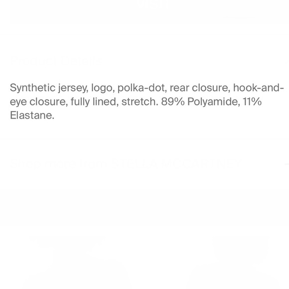 Stella McCartney Polka Dot Triangle - Picture 12 of 12